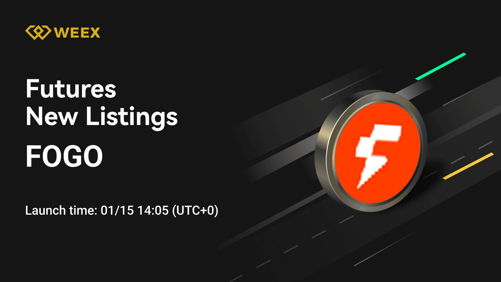 FOGO USDT Perpetual Contract Listed on WEEX Futures