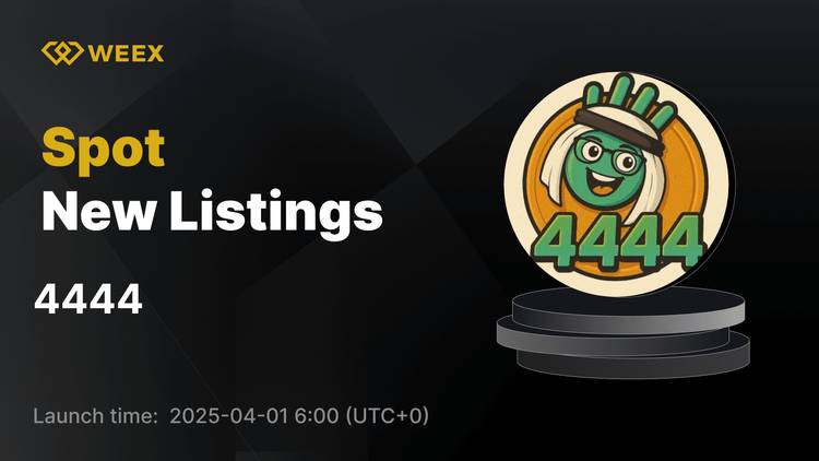 4444 USDT Trading Now Live on WEEX